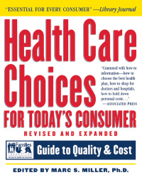 صورة الغلاف: Health Care Choices for Today's Consumer 1st edition 9780471170907