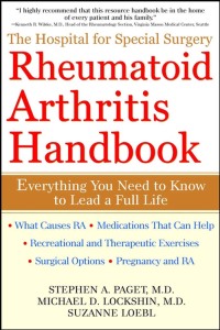 Cover image: The Hospital for Special Surgery Rheumatoid Arthritis Handbook 1st edition 9780471410454