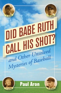 Omslagafbeelding: Did Babe Ruth Call His Shot? 1st edition 9780471482048