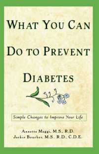Imagen de portada: What You Can Do to Prevent Diabetes 1st edition 9780471347965