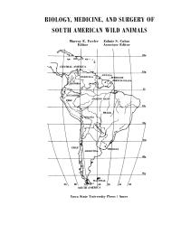 Cover image: Biology, Medicine, and Surgery of South American Wild Animals 1st edition 9780813828466