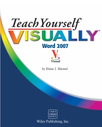 Cover image: Teach Yourself VISUALLY Word 2007 1st edition 9780470045930