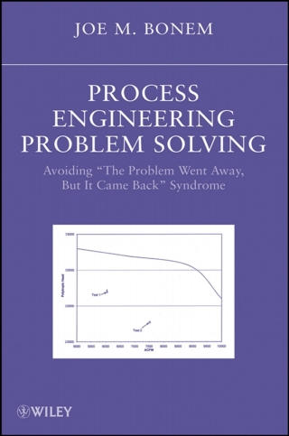 Imagen de portada: Process Engineering Problem Solving 1st edition 9780470169285