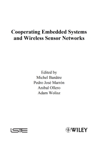 Cover image: Cooperating Embedded Systems and Wireless Sensor Networks 1st edition 9781848210004