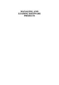 Titelbild: Managing and Leading Software Projects 1st edition