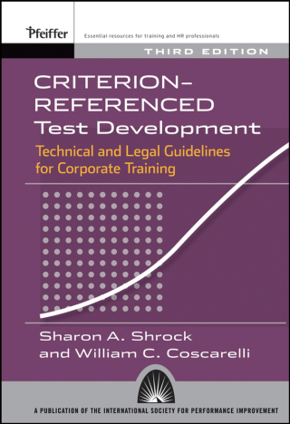 Imagen de portada: Criterion-referenced Test Development 3rd edition 9780787988500