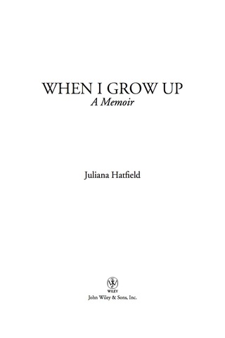 Imagen de portada: When I Grow up 1st edition 9780470189597