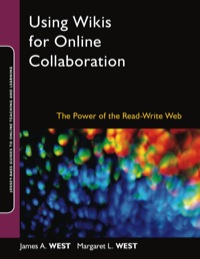 Omslagafbeelding: Using Wikis for Online Collaboration: The Power of the Read-Write Web 9780470343333