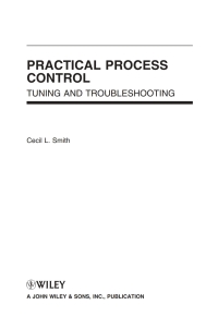 Cover image: Practical Process Control 1st edition 9780470381939