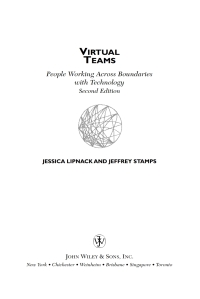 Cover image: Virtual Teams 2nd edition 9780471388258