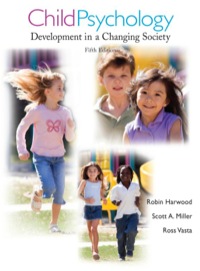 Cover image: Child Psychology: Development in a Changing Society 5th edition 9780471706496