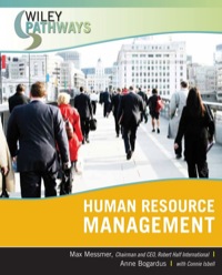 Imagen de portada: Human Resource Management 9780470111208