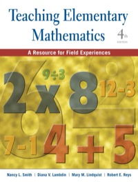 Imagen de portada: Teaching Elementary Mathematics: A Resource for Field Experiences 4th edition 9780470419847