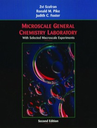 صورة الغلاف: Microscale General Chemistry Laboratory: With Selected Macroscale Experiments 2nd edition 9780471202073