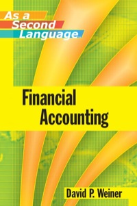 صورة الغلاف: Financial Accounting as a Second Language 1st edition 9780470043882