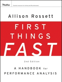 Imagen de portada: First Things Fast 2nd edition 9780787988487