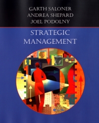 Cover image: Strategic Management 1st edition 9780470009475