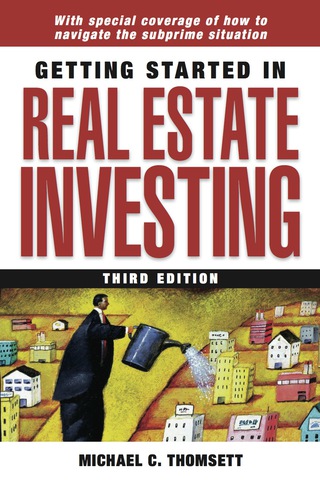 Cover image: Getting Started in Real Estate Investing 3rd edition 9780470423493