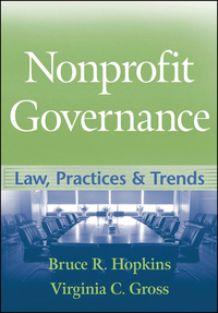 Cover image: Nonprofit Governance: Law, Practices, and Trends 1st edition 9780470358047