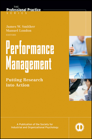 Cover image: Performance Management: Putting Research into Action 1st edition 9780470192320