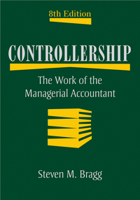 Imagen de portada: Controllership: The Work of the Managerial Accountant 8th edition 9780470481981