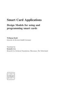 Cover image: Smart Card Applications 1st edition 9780470058824