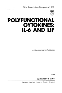 Imagen de portada: Polyfunctional Cytokines 1st edition 9780471934394