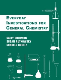 Imagen de portada: Chemistry: An Everyday Approach to Chemical Investigation 1st edition 9780470085103