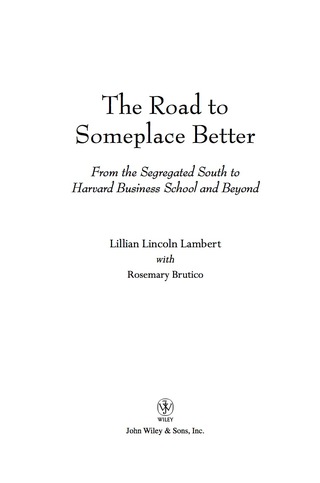 Cover image: The Road to Someplace Better 1st edition 9781684422821