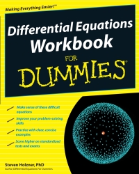 Cover image: Differential Equations Workbook For Dummies 1st edition 9780470472019