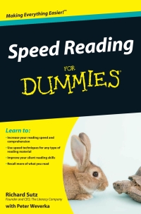 Cover image: Speed Reading For Dummies 1st edition 9780470457443