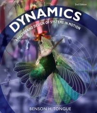 صورة الغلاف: Dynamics: Analysis and Design of Systems in Motion 2nd edition 9780470237892