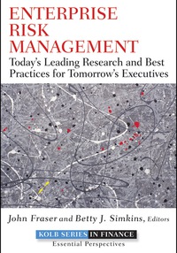 Cover image: Enterprise Risk Management: Today's Leading Research and Best Practices for Tomorrow's Executives 1st edition 9780470499085