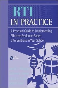 Cover image: RTI in Practice: A Practical Guide to Implementing Effective Evidence-Based Interventions in Your School 1st edition 9780470170731