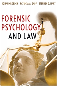 Imagen de portada: Forensic Psychology and Law 1st edition 9780470096239
