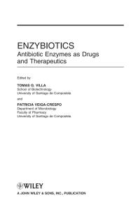 Imagen de portada: Enzybiotics: Antibiotic Enzymes as Drugs and Therapeutics 1st edition 9780470376553