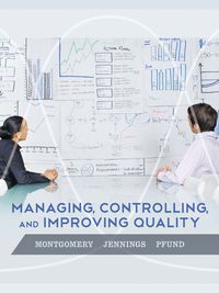 Cover image: Managing, Controlling, and Improving Quality 1st edition 9780471697916