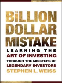 Imagen de portada: The Billion Dollar Mistake 1st edition 9780470481066
