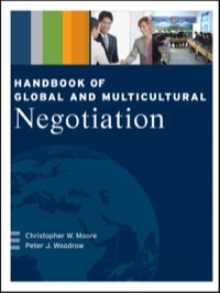 Cover image: Handbook of Global and Multicultural Negotiation 1st edition 9780470440957