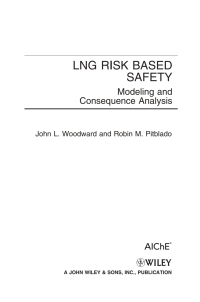 Cover image: LNG Risk Based Safety: Modeling and Consequence Analysis 1st edition 9780470317648