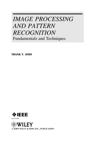 Omslagafbeelding: Image Processing and Pattern Recognition 1st edition 9780470404614