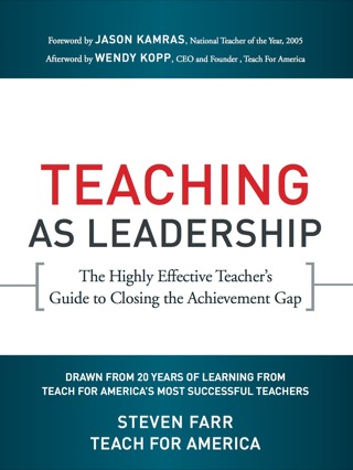 Cover image: Teaching As Leadership: The Highly Effective Teacher's Guide to Closing the Achievement Gap 1st edition 9780470432860