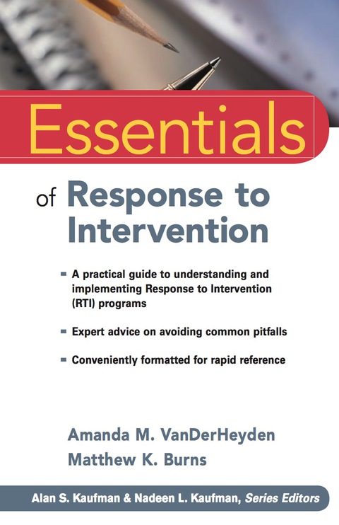 Essentials of Response to Intervention, 1st Edition - FULL INSTANT DOWNLOAD | PDF DOCX EPUB
