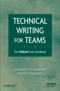 Imagen de portada: Technical Writing for Teams 1st edition 9780470229767