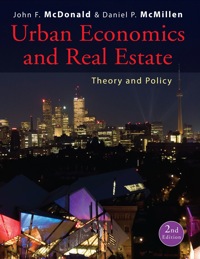 Cover image: Urban Economics and Real Estate: Theory and Policy 2nd edition 9780470591482