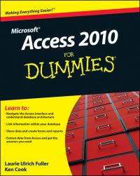 Imagen de portada: Access 2010 For Dummies 1st edition 9780470497470