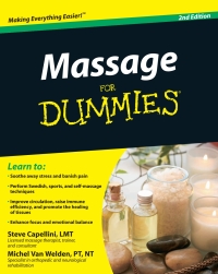 Cover image: Massage For Dummies 2nd edition 9780470587386
