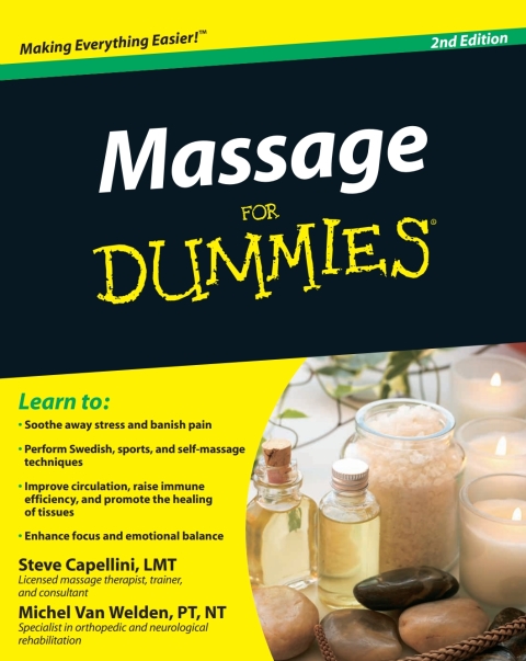 Massage For Dummies, 2nd Edition - FULL INSTANT DOWNLOAD | PDF DOCX EPUB