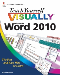 Imagen de portada: Teach Yourself VISUALLY Word 2010 1st edition 9780470566800