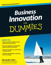 Cover image: Business Innovation For Dummies 1st edition 9780470601747